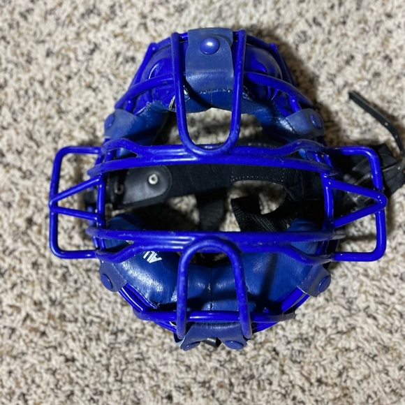 All star FM25 umpire/catcher mask blue - Picture 1 of 5